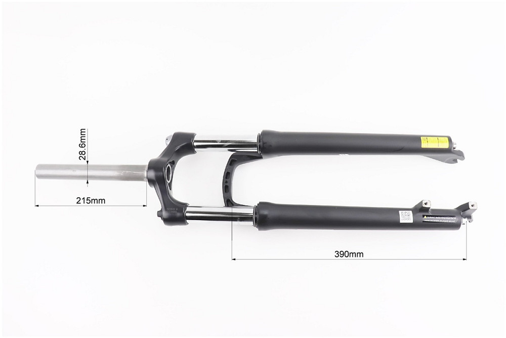 Вилка 29" амортизаційна, без різьби 1-1/8" (28,6мм), шток 215мм, з ходом 100мм, Disk-brake, пружинно-оливна, виносний Lockout, алюмінієва XC Київ - фото 4