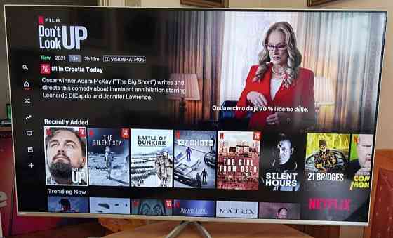 Телевізор Безрамний: 65" 4K, UHD, Ambilight Smart PHILIPS 65PUS8506. Київ