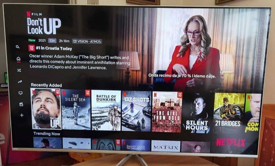 Телевізор Безрамний: 65" 4K, UHD, Ambilight Smart PHILIPS 65PUS8506. Київ - фото 3