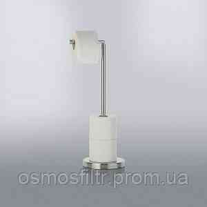 Подставка для туалетной бумаги Axentia нерж с вращающимся крючком (131819) Киев