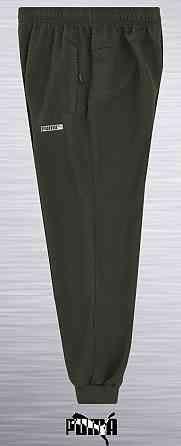 Мужские зауженные штаны Puma Sweat Pants, ткань капа клетка 48 Киев