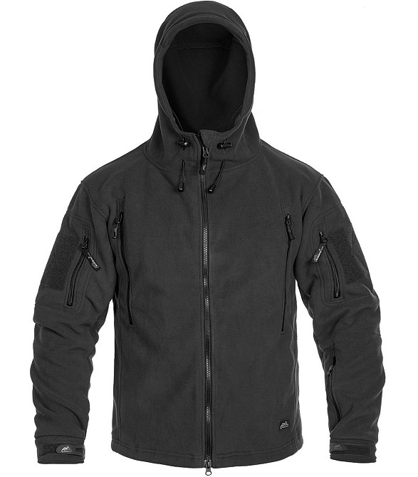 Тактична Кофта флісова з капюшоном Helikon-Tex "Patriot" Black (BL-PAT-HF-01) Розмір L Нововолинськ - фото 1