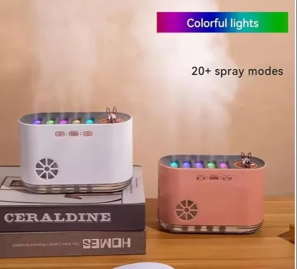 Ультразвуковий зволожувач повітря RGB Aroma Humidifier з ароматерапією та підсвіткою, резервуар 200 мл Одеса - фото 7