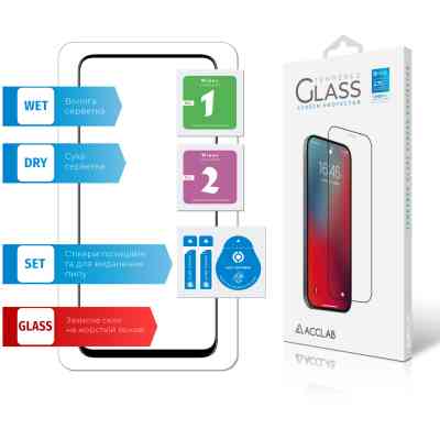 Скло захисне ACCLAB Full Glue Samsung M51 (1283126508660) Вінниця