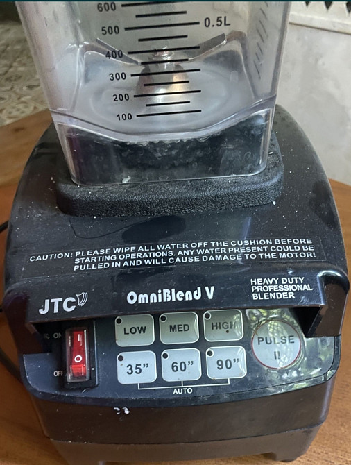 Блендер: JTC OmniBlend V1500 мл Чорний Київ - фото 3