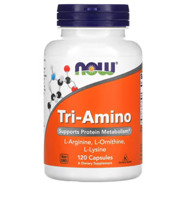 Три-амино NOW TRI-AMINO 120 vcaps Луцк - изображение 1