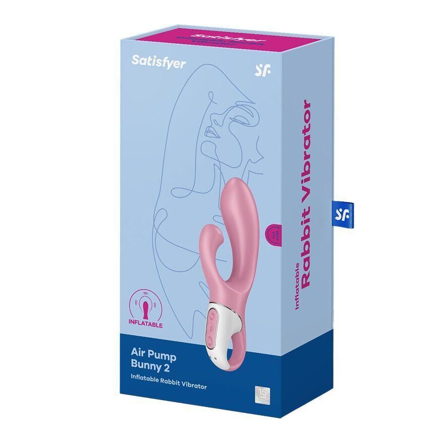 Вібратор-кролик надувний Satisfyer Air Pump Bunny 2 Sex Aura Київ - фото 5