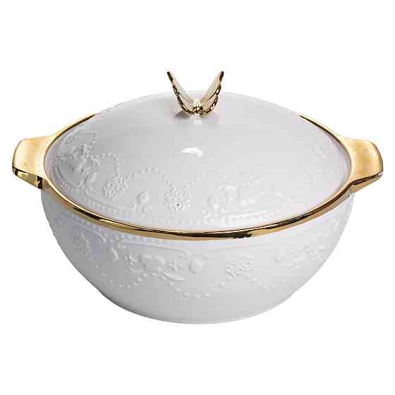 Yiwu Суповий сервіз на 6 осіб супниця 3 (л) з бульйонницями 300 (мл) тарілки для супу SPW-16 Коломия