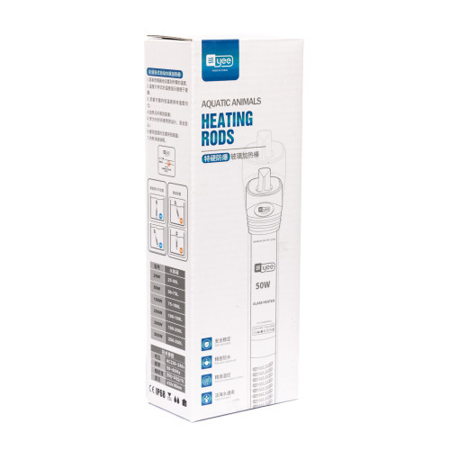 Обогреватель Yee для аквариума YGH-50 стеклянный 20см 50 Вт Киев - изображение 2