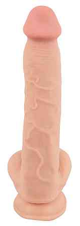 Фалоімітатор - Nature Skin Dildo With Movable Skin, 25 см Sex Aura Київ