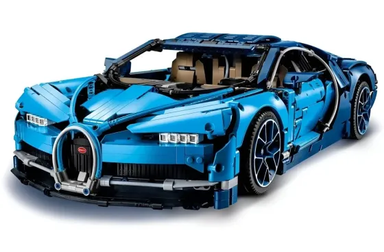 Конструктор Technic Bugatti Chiron (42083), 3599 деталей сумісний із lego-лого Київ