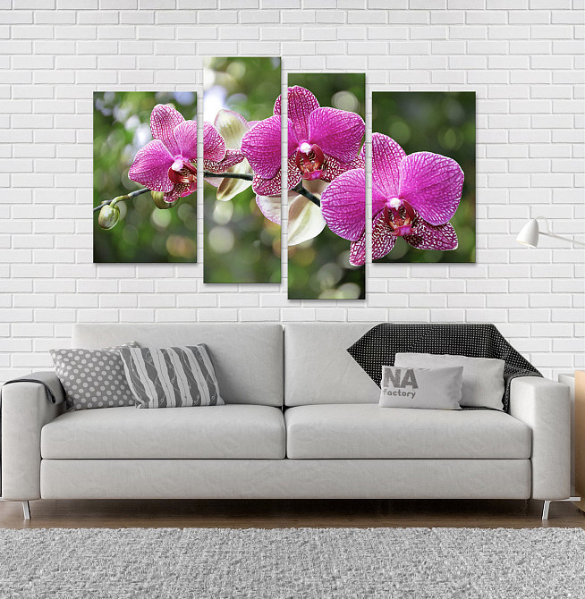 Модульная картина Цветы Орхидея Art-82_4 Киев - изображение 2