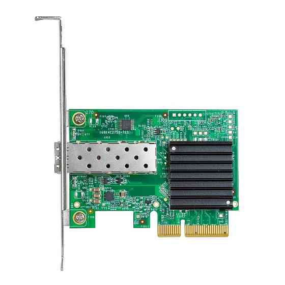 Мережевий адаптер Edimax EN-9320SFP+ V2 (1xSFP+, PCI-E, з кріпленням low profile) ( PCI Express ) Харків
