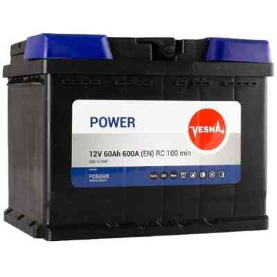 Акумулятор автомобільний Vesna 60 Ah/12V Power (415 162) Вінниця