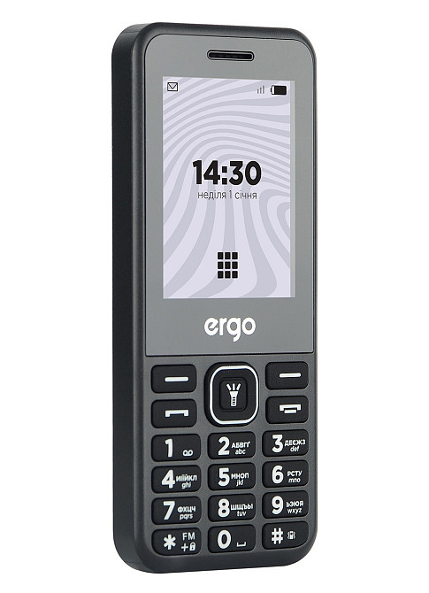 Мобільний телефон Ergo E242 Dual Sim Black ( 23353 ) Харків - фото 8