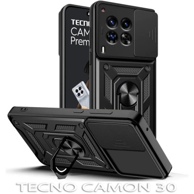 Чохол до мобільного телефона BeCover Military Tecno Camon 30 (CL6) Black (712170) Вінниця - фото 1