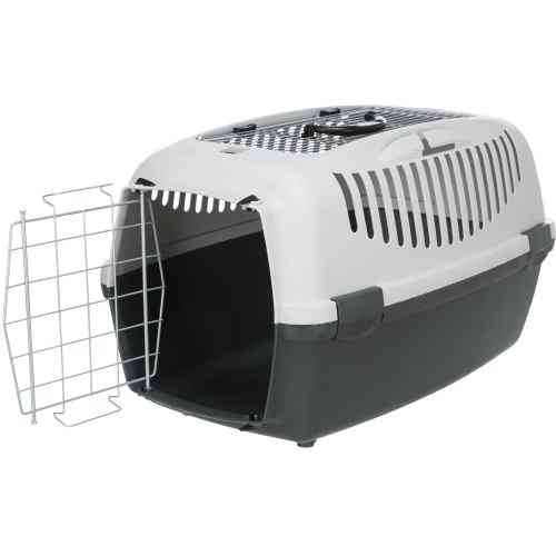 Контейнер-переноска Trixie для собак и кошек Capri 3 Open Top весом до 12 кг серая пластик размер S 40x38x61 см Киев