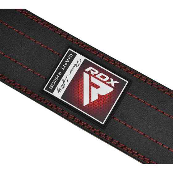 Пояс для важкої атлетики RDX Leather Black L Кам'янське