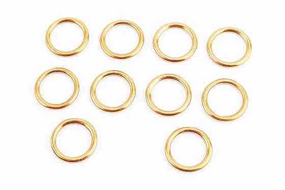 Прокладка глушника кругла (під гол. циліндра) "метал" 23x30mm, к-кт 10шт Киев