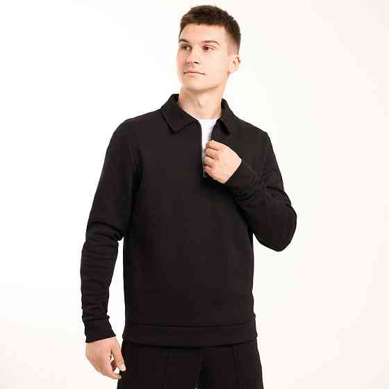 Чоловічий чорний спортивний костюм Pobedov Binance. Комплект штани та кофта осінній Київ