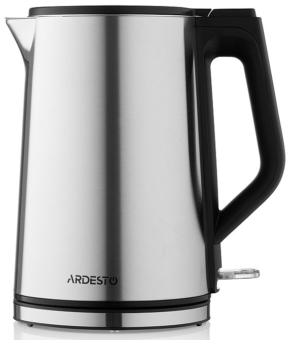 Електрочайник ARDESTO Steel Collection 1.5л, подвійні стінки, сріблястий Київ - фото 1