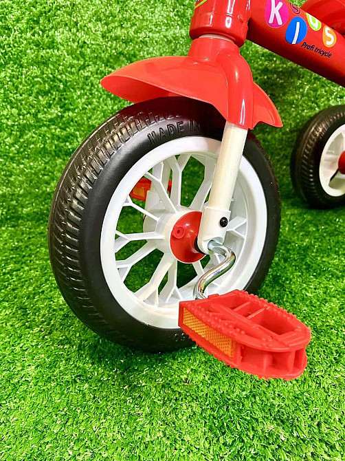Велосипед PROFI KIDS триколісний дитячий Червоний (M 3252) Чернігів - фото 2