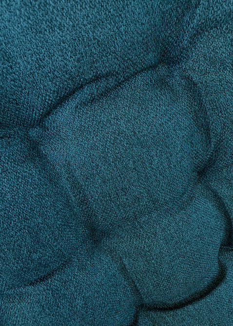 Подушка для стільців (40x120х4 см) подвійна Decorator Мальмо колір лазурний 84-173 Київ - фото 2