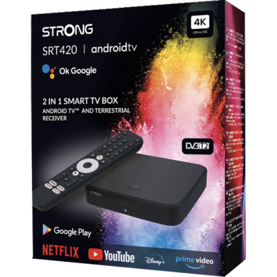 Медиаплеер Strong SRT 420 Android TV і ефірний приймач в одному пристрої (SRT 420) Винница - изображение 8