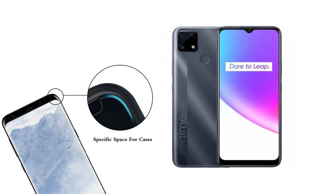 Захисне скло HyperGlass Pro для Realme C25s, Realme C25Y – максимальна чутливість та захист Київ - фото 3