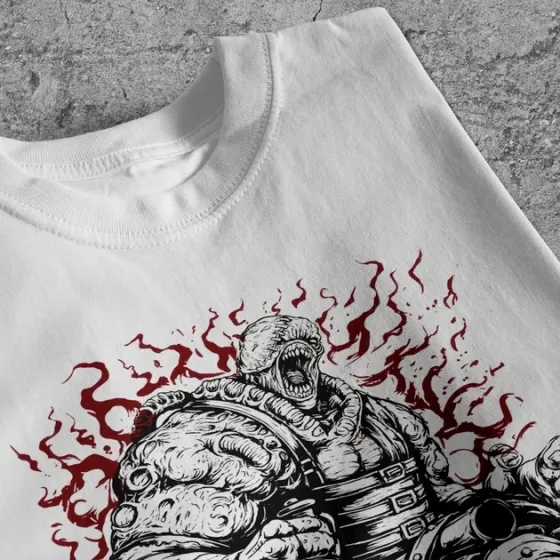 Футболка для подростка мальчика с принтом Re140ident Evil Neme140i140 Размер 160 Anime10107 Днепр