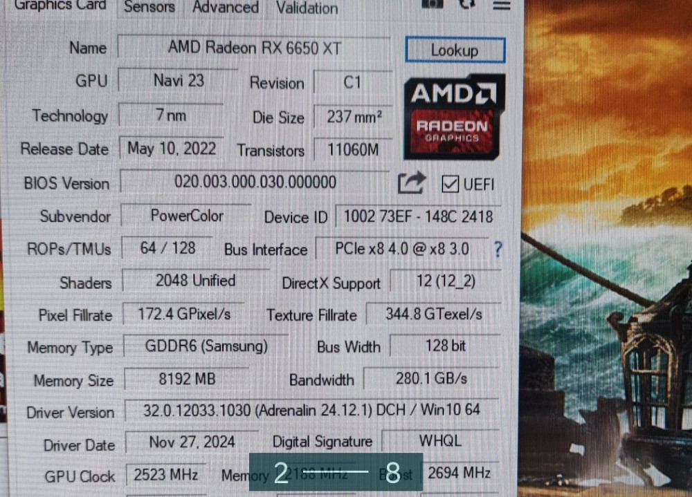 Видеокарта Radeon Rx6650xt Power Color RED Devil. Киев - изображение 7