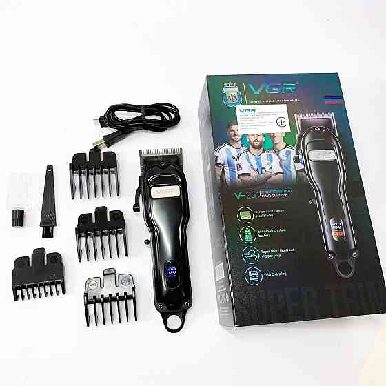 Перезаряджається набір для стрижки волосся VGR, Сімейна машинка для стрижки волосся CP-70 Івано-Франківськ