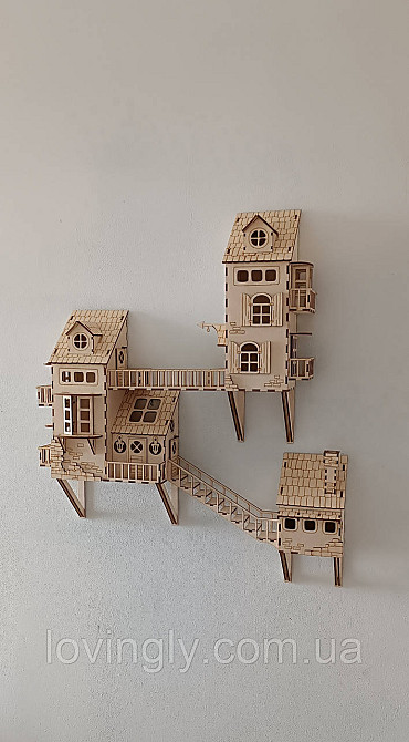 Настінна об'ємна композиція 65 см для декору приміщень. Ірпінь - фото 3