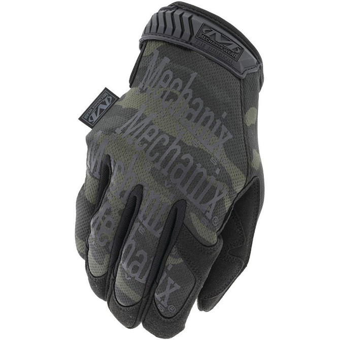 Тактические перчатки Mechanix Original (Черный камуфляж) S Винница - изображение 1