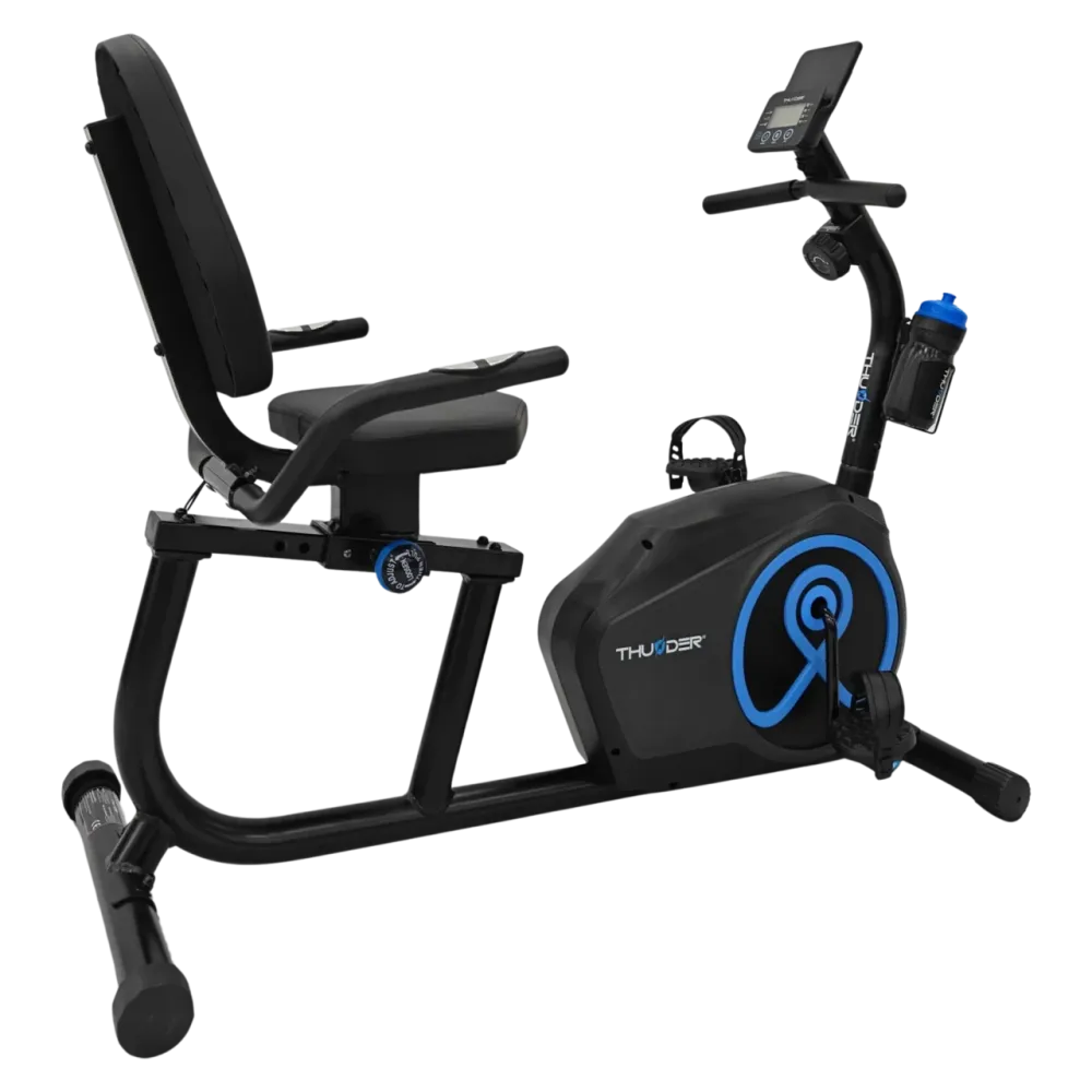 Велотренажер горизонтальний JET THUNDER чорний Київ - фото 5