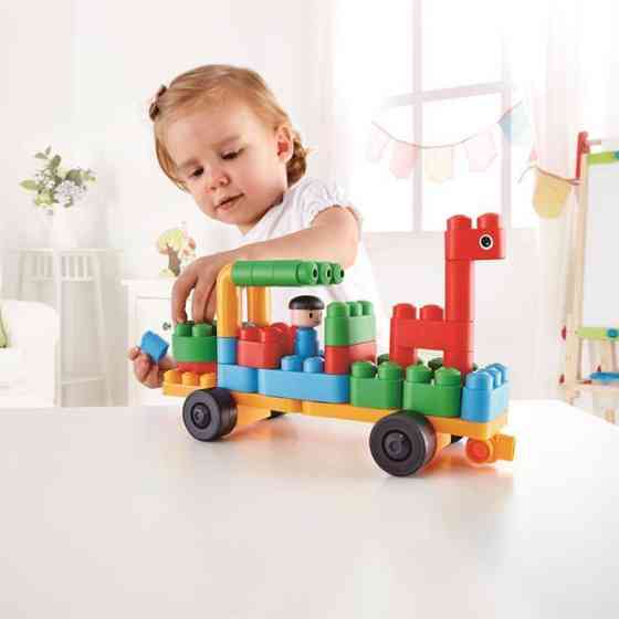 Конструктор PolyM Автопарк у зоопарку 40 деталей (760006) Харків