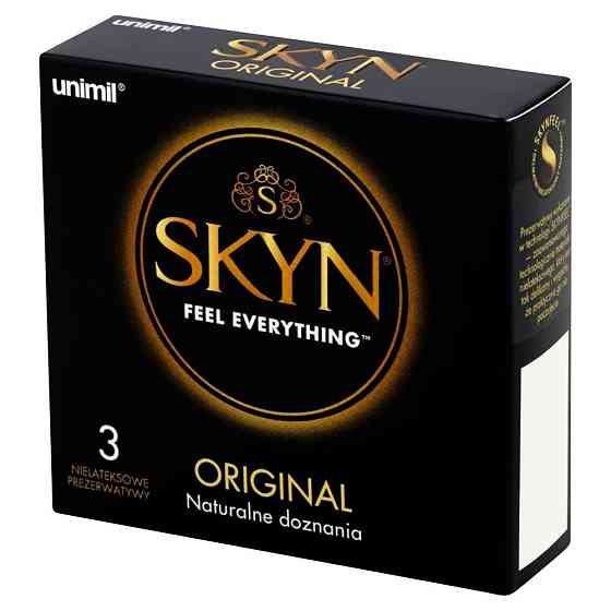 Презервативи - Skyn Original, 3 шт. Sex Aura Київ
