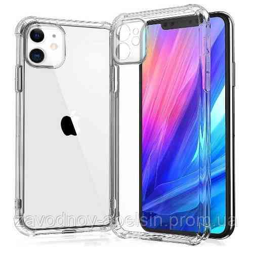 Iphone 11 Прозорий чохол (захист камери + кути) Одеса
