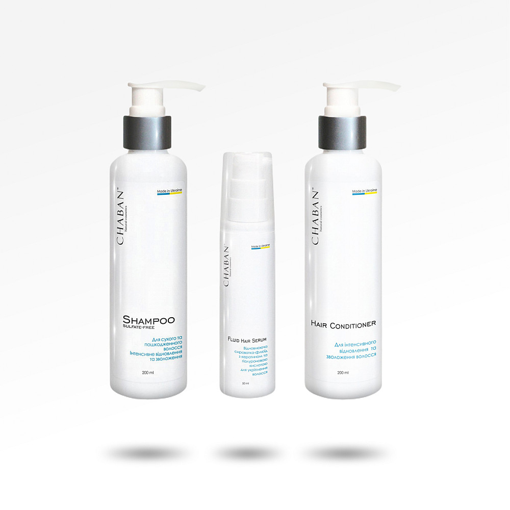 Комплекс для волосся Інтенсивне зволоження та відновлення Chaban Київ - фото 1