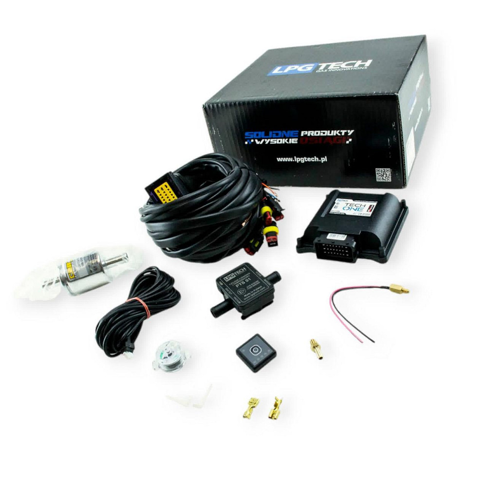 Электроника 4 цилиндра lpg tech one + 0-90 ом - Мукачево - изображение 1