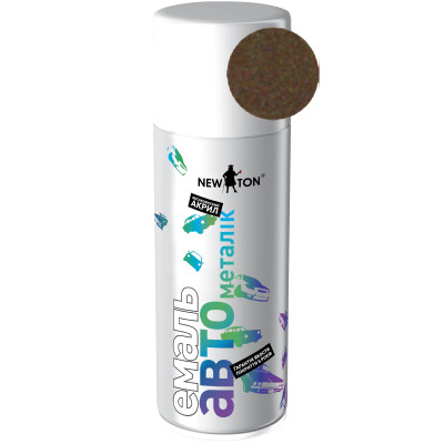 Аерозольна фарба для автомобіля New Ton 387 мет. папірус 400 мл (000000442) Вінниця - фото 1