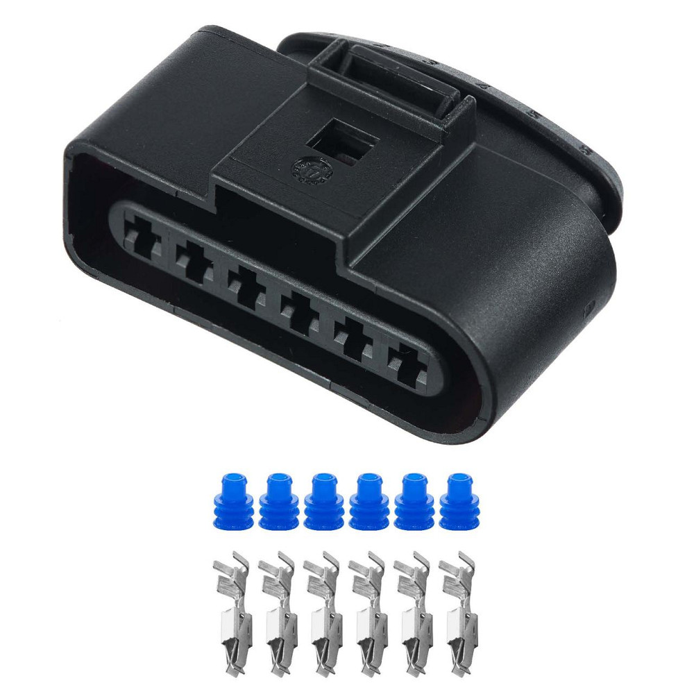 Разъем коннектор 6-кон., 1J0973726, VAG Германия, Франция, Германия универс., Моторный Audi, Bugatti, Porsche, Seat, Skoda, VW Киев - изображение 1