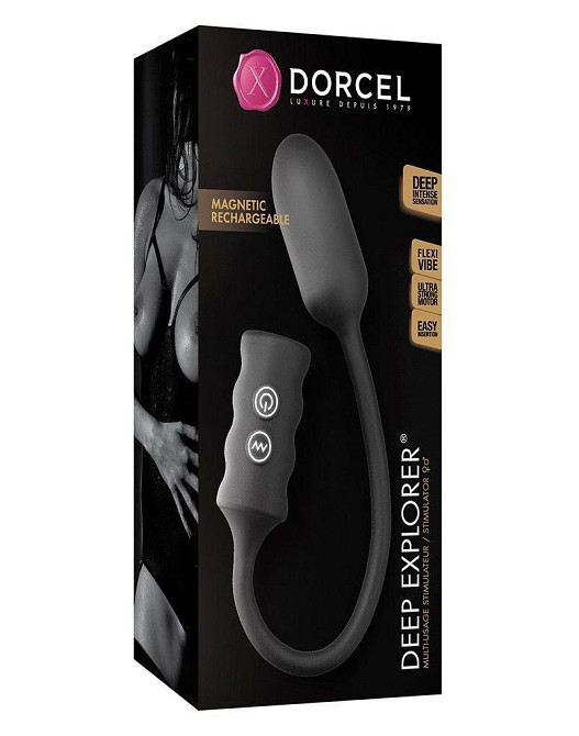 Виброяйце Dorcel Deep Explorer, підходить для вагінальної та анальної стимуляції, потужне Sex Aura Київ - фото 6