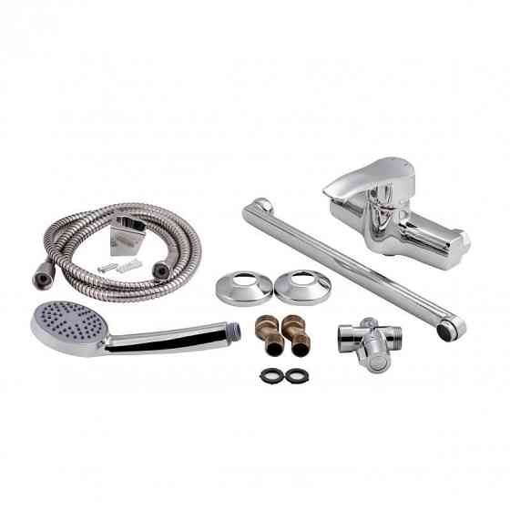 Смеситель для ванны Lidz Tani 005C2 c душевым гарнитуром LDTAN005C2CRM35102 Киев