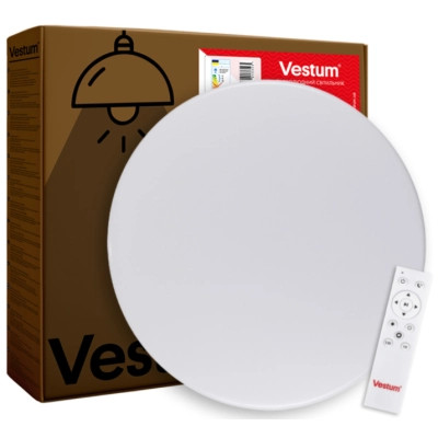 Світильник Vestum SIMPLE матовий 80W 3000К-6500К з ДК (VS-91045) Вінниця - фото 1