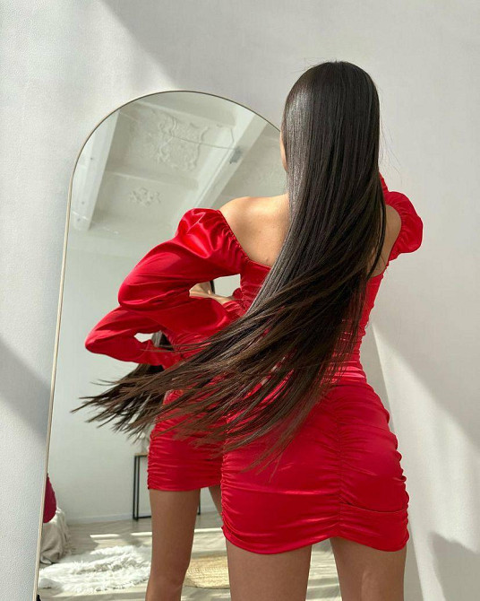 Жіноча елегантна романтична мініплаття шовк армані Червоний, 44/46 Одеса - фото 4