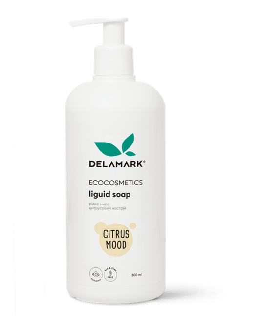 Мило рідке косметичне Цитрусовий настрій De La Mark 500 мл Київ - фото 1