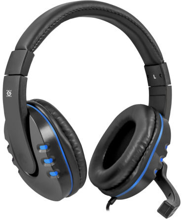 Гарнітура Defender Warhead G-160 Black+Blue (64118) (6514116) Київ