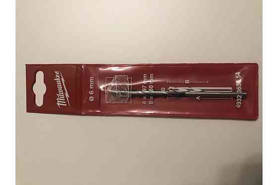 Сверло по дереву трехточечное 6х97мм Milwaukee 4932363654 Коломыя