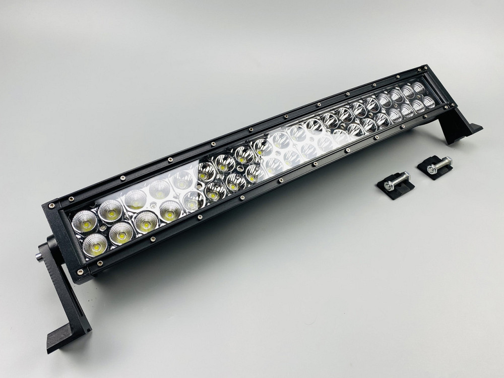 Світлодіодна фара LED BAR прямокутна 120W (напівколо), 9-32В IP67 led chip 3030 40 led ламп Мукачево - фото 8